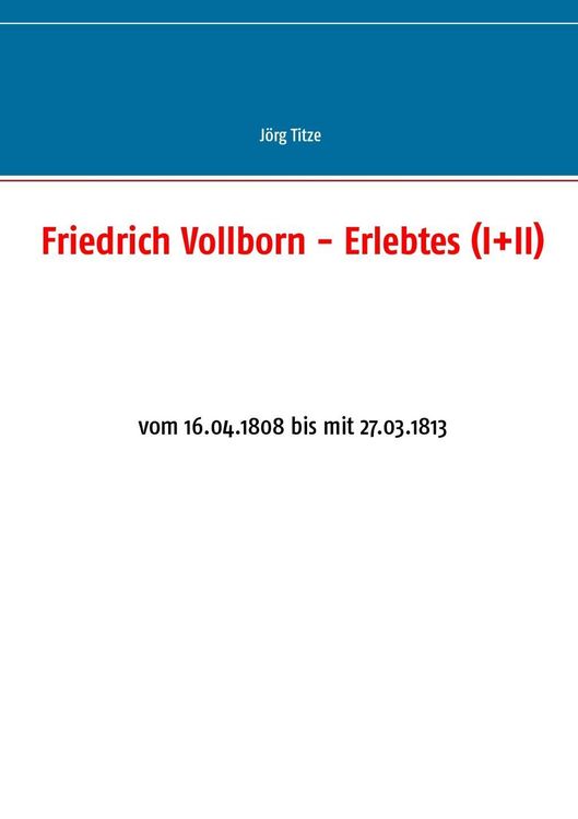 Produktbild: Friedrich Vollborn - Erlebtes (I+II)