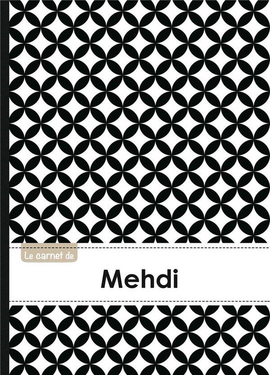 Produktbild: Carnet mehdi lignes,96p,a5