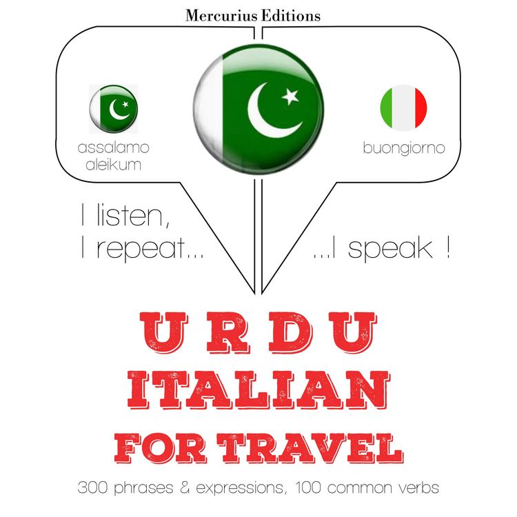 Produktbild: Travel words and phrases in Italian