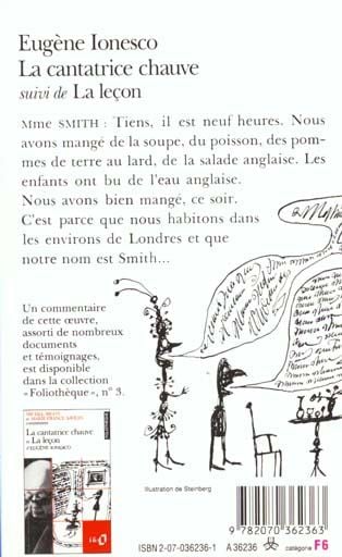 Produktbild: La cantatrice chauve / La lecon