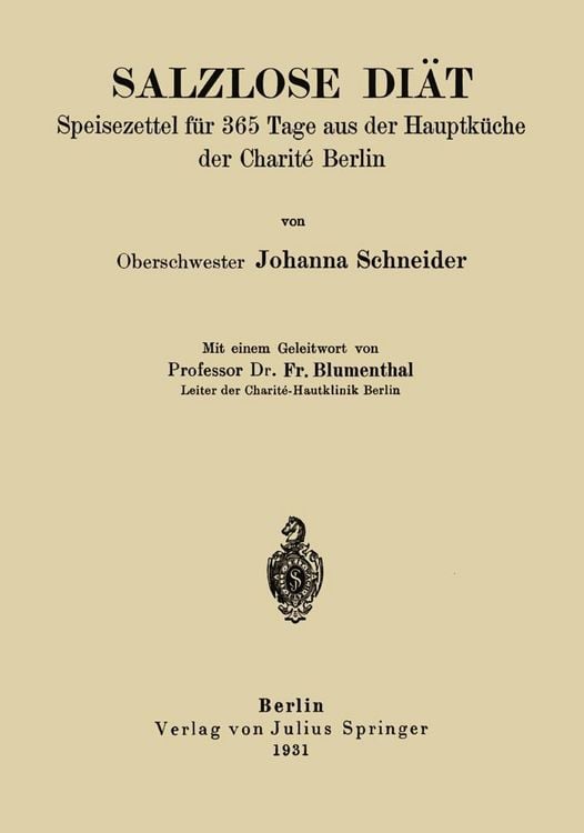 Produktbild: Salzlose Di&auml;t