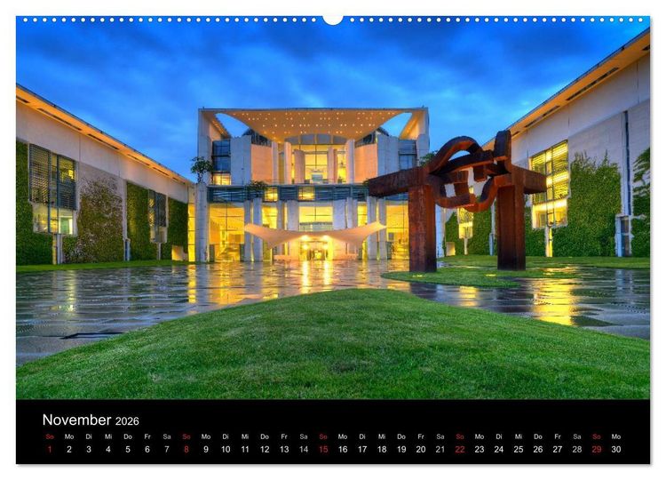 Produktbild: Berlin (Wandkalender 2026 DIN A2 quer), CALVENDO Monatskalender
