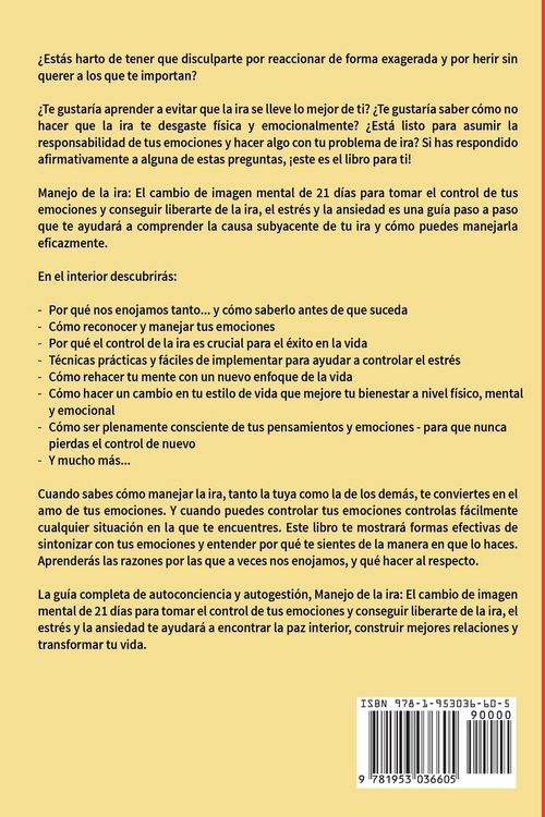 Produktbild: Manejo de la ira