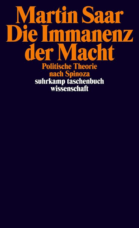 Produktbild: Die Immanenz der Macht
