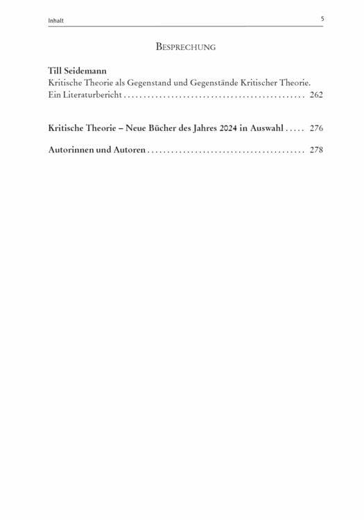 Produktbild: Zeitschrift f&uuml;r kritische Theorie / Zeitschrift f&uuml;r kritische Theorie, Heft 60/61 (2025)