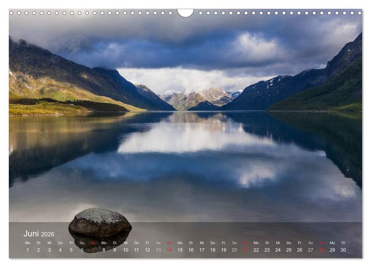Produktbild: Faszinierende Landschaften der Welt: Traumberge und Wanderparadiese (Wandkalender 2026 DIN A3 quer), CALVENDO Monatskalender