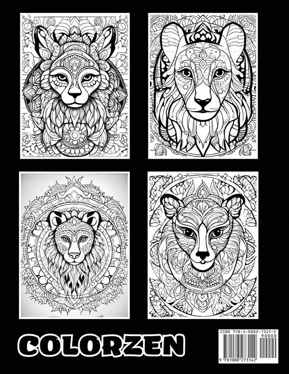 Produktbild: Arcane Animalia Mandalas