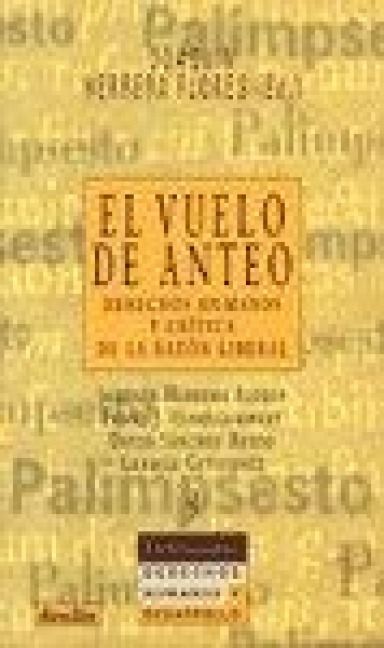 Produktbild: El vuelo de Anteo : derechos humanos y cr&iacute;tica de la raz&oacute;n liberal