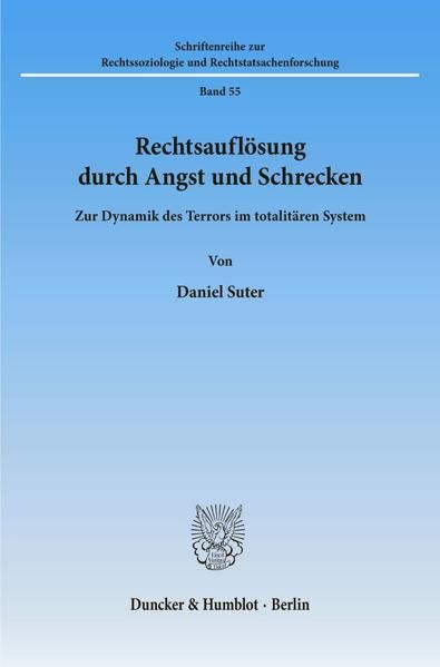 Produktbild: Rechtsaufl&ouml;sung durch Angst und Schrecken.