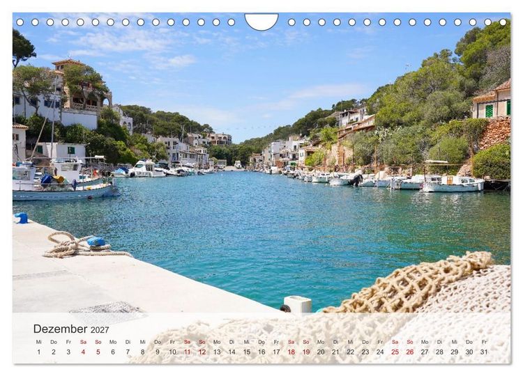 Produktbild: Cala Figuera - Mallorcas Traumbucht (Wandkalender 2027 DIN A4 quer), CALVENDO Monatskalender