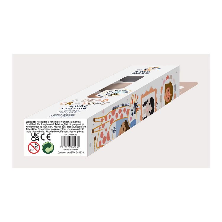 Produktbild: HAKUYOKA - Wachsmalkreide Kugel Natur