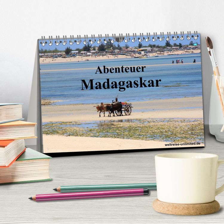 Produktbild: Abenteuer Madagaskar (Tischkalender 2026 DIN A5 quer), CALVENDO Monatskalender