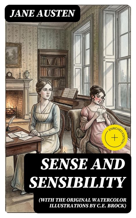 Produktbild: Sense and Sensibility (with the original watercolor illustrations by C.E. Brock)