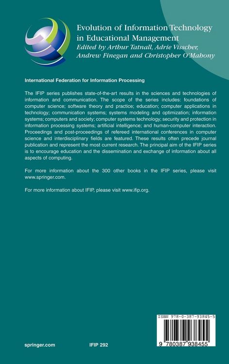 Produktbild: Evolution of Information Technology in Educational Management