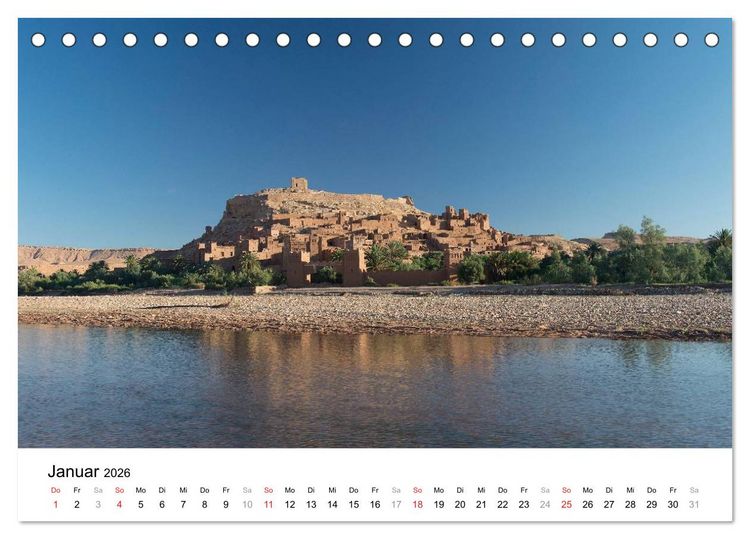 Produktbild: M&auml;rchenhaftes Marokko (Tischkalender 2026 DIN A5 quer), CALVENDO Monatskalender