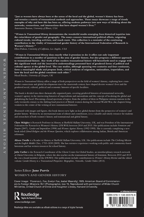 Produktbild: Women in Transnational History
