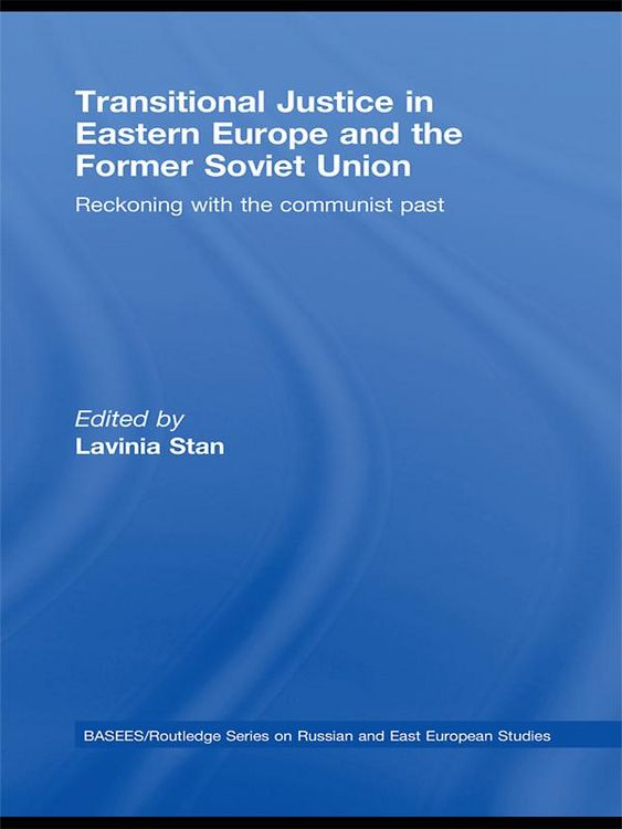 Produktbild: Transitional Justice in Eastern Europe and the former Soviet Union