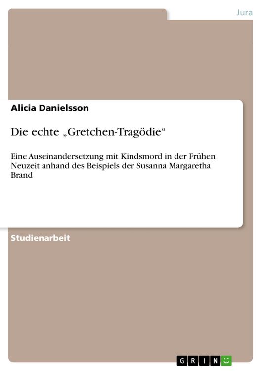 Produktbild: Die echte "Gretchen-Trag&ouml;die"