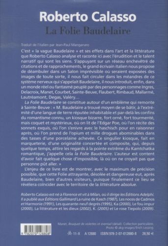 Produktbild: La folie Baudelaire