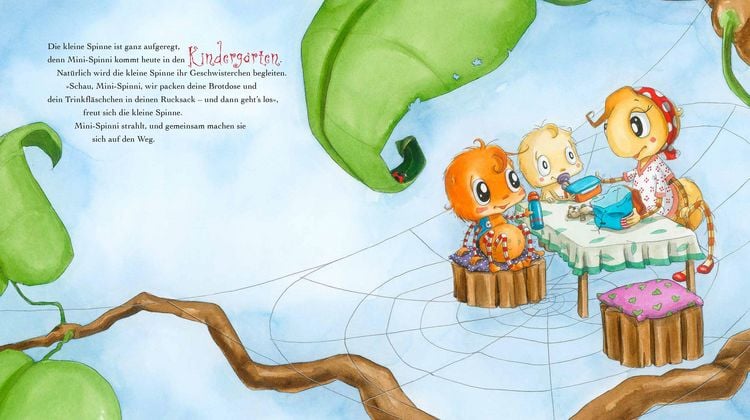 Produktbild: Die kleine Spinne Widerlich - Mini-Spinni kommt in den Kindergarten