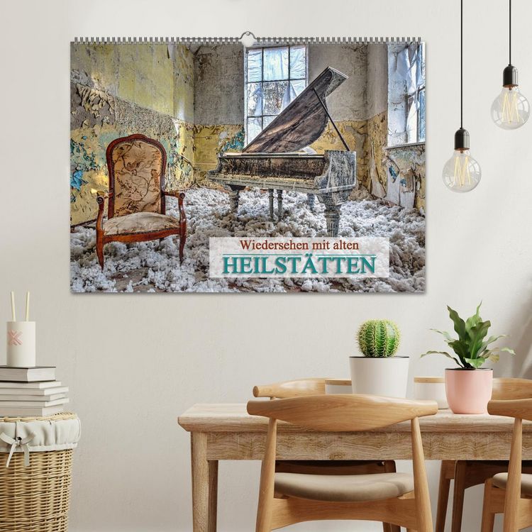 Produktbild: Wiedersehen mit alten Heilst&auml;tten (Wandkalender 2026 DIN A2 quer), CALVENDO Monatskalender
