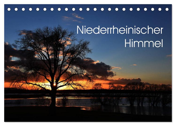 Produktbild: Niederrheinischer Himmel (Tischkalender 2026 DIN A5 quer), CALVENDO Monatskalender