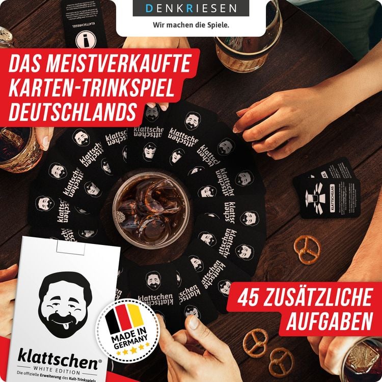 Produktbild: DENKRIESEN - klattschen&reg; - WHITE EDITION - Die offizielle Er