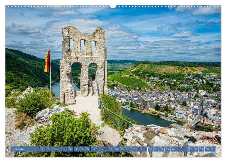 Produktbild: Mosel-Burgen (Wandkalender 2026 DIN A2 quer), CALVENDO Monatskalender