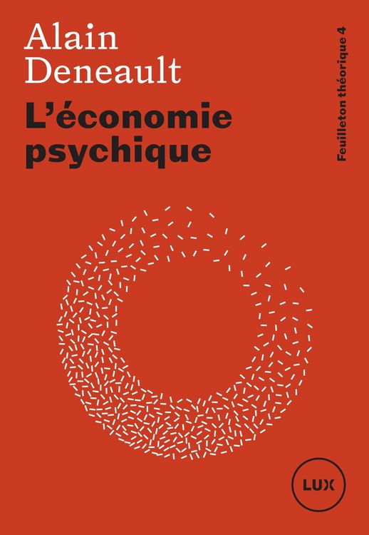 Produktbild: L'economie psychique
