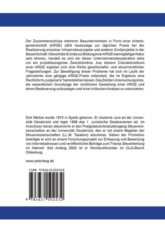 Produktbild: Die Arbeitsgemeinschaft in der Bauwirtschaft