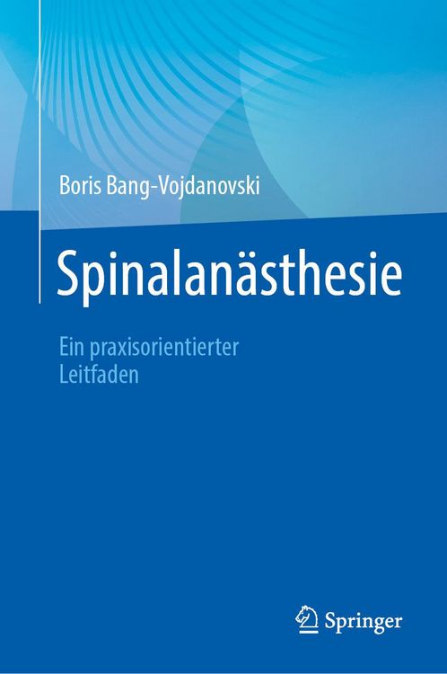 Produktbild: Spinalan&auml;sthesie