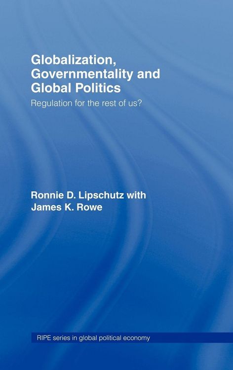 Produktbild: Globalization, Governmentality and Global Politics