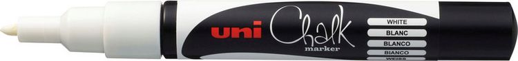 Produktbild: UNI-BALL Kreide Marker, weiss