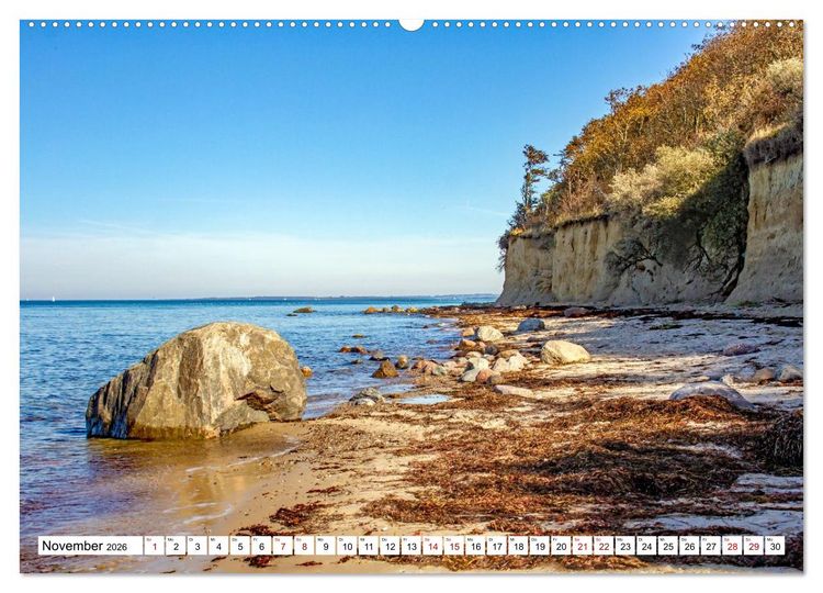 Produktbild: Ostseeinsel Poel - K&uuml;stenimpressionen (hochwertiger Premium Wandkalender 2026 DIN A2 quer), Kunstdruck in Hochglanz