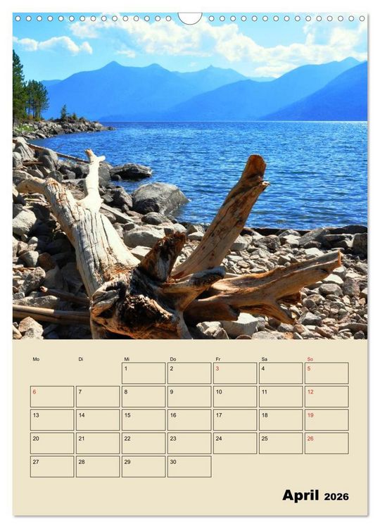 Produktbild: Kanadas gro&szlig;e Seen / Planer (Wandkalender 2026 DIN A3 hoch), CALVENDO Monatskalender