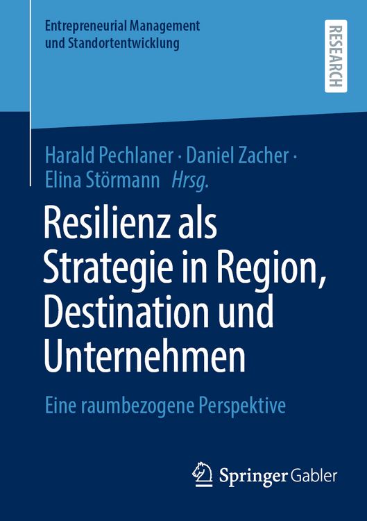 Produktbild: Resilienz als Strategie in Region, Destination und Unternehmen