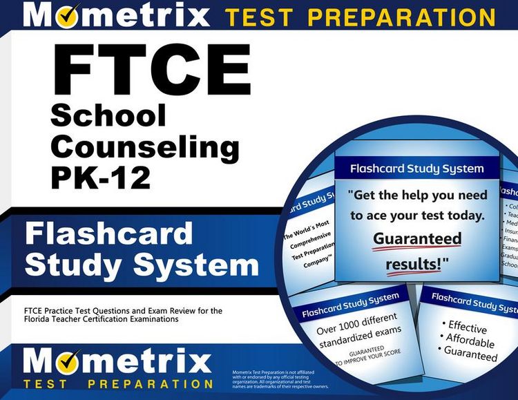 Produktbild: FTCE School Counseling Pk-12 Flashcard Study System