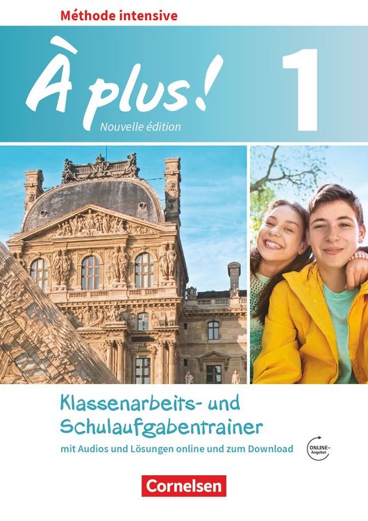 Produktbild: &Agrave; plus! M&eacute;thode intensive Band 1 - Schulaufgaben- und Klassenarbeitstrainer mit Audios online