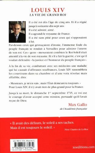 Produktbild: Louis XIV : la vie du grand roi