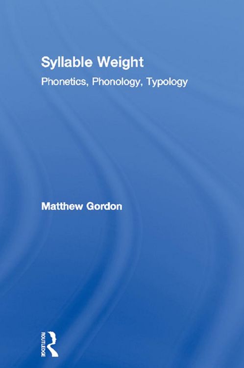 Produktbild: Syllable Weight