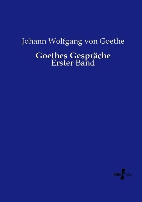 Produktbild: Goethes Gespr&auml;che