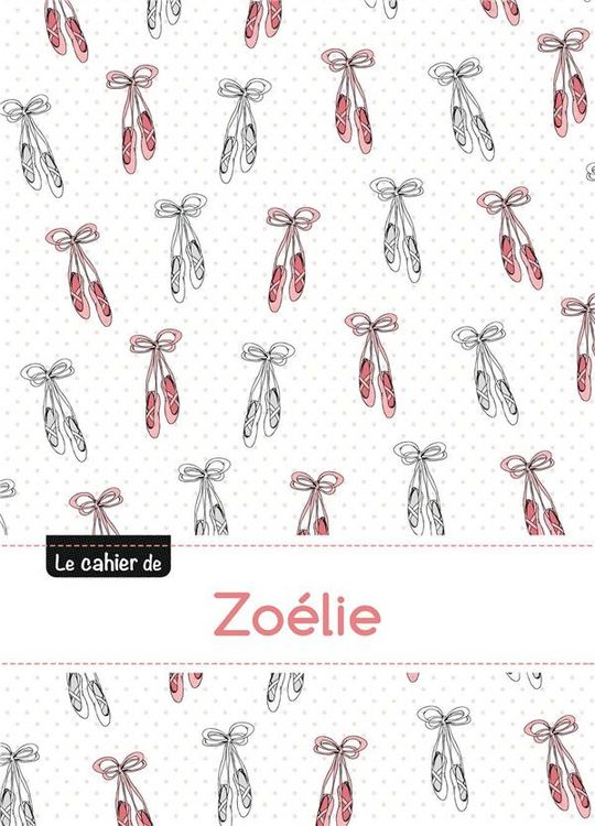 Produktbild: Cahier zoelie seyes,96p,a5