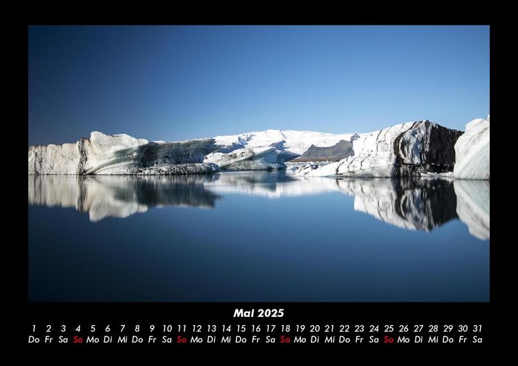 Produktbild: Die Seen der Erde 2025 Fotokalender DIN A3