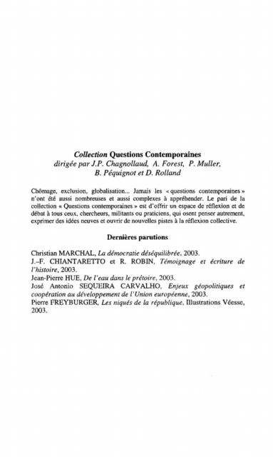 Produktbild: Laicite ses premices et son evolution d