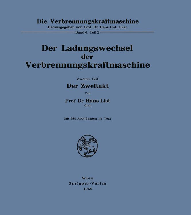 Produktbild: Der Ladungswechsel der Verbrennungskraftmaschine
