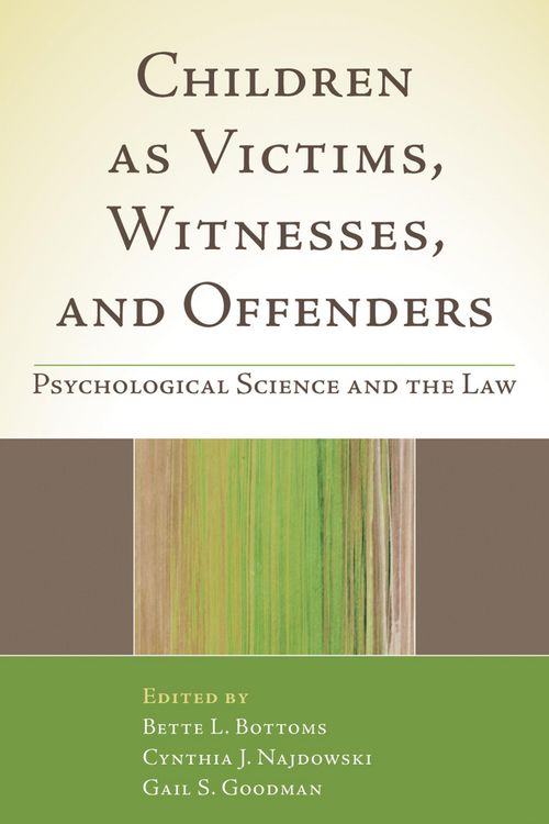 Produktbild: Children as Victims, Witnesses, and Offenders