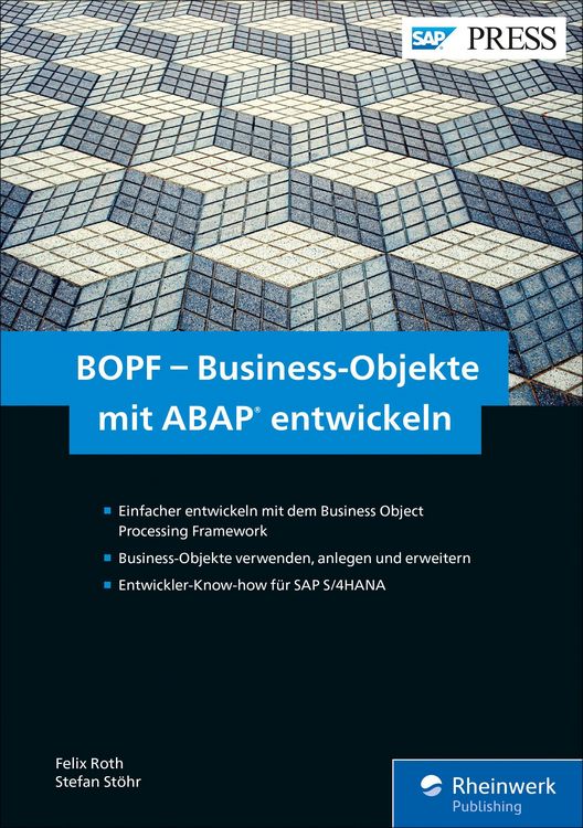 Produktbild: BOPF - Business-Objekte mit ABAP entwickeln