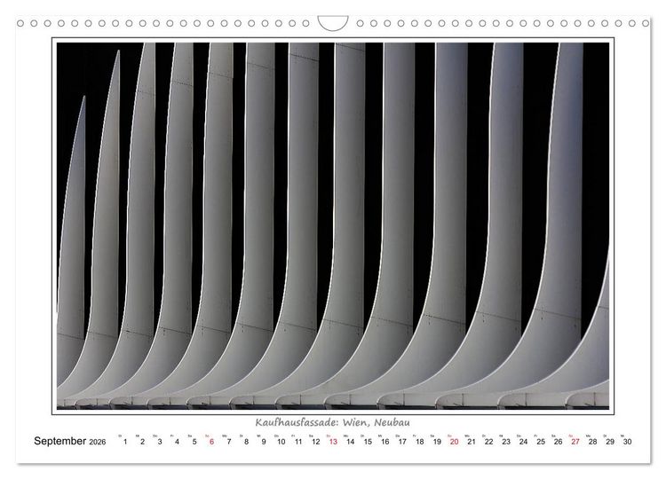 Produktbild: Details zeitgen&ouml;ssischer Architektur (Wandkalender 2026 DIN A3 quer), CALVENDO Monatskalender