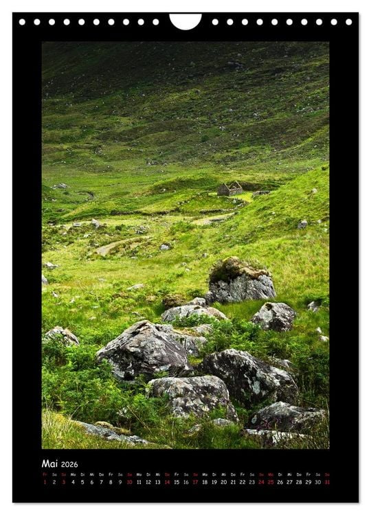 Produktbild: Irland - Romantische Pl&auml;tze auf der Gr&uuml;nen Insel (Wandkalender 2026 DIN A4 hoch), CALVENDO Monatskalender