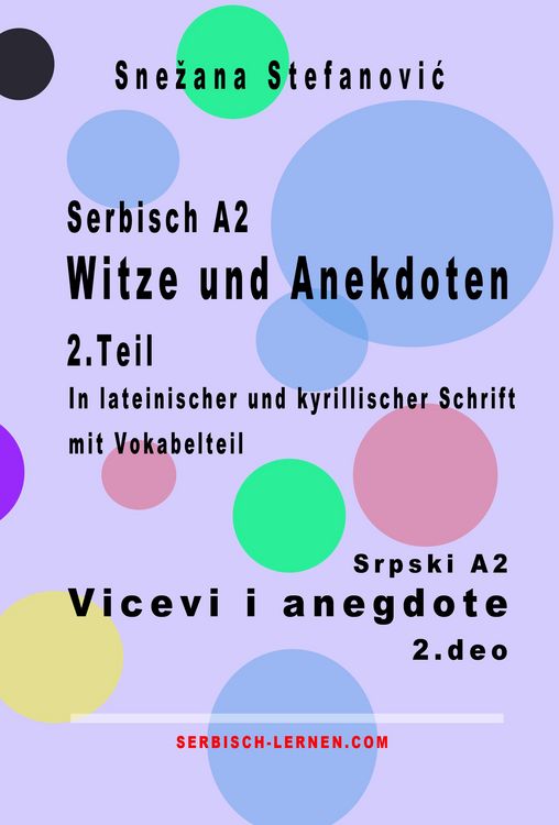 Produktbild: Serbisch A2 Witze und Anekdoten 2.Teil / Srpski A2 Vicevi i anegdote 2.deo